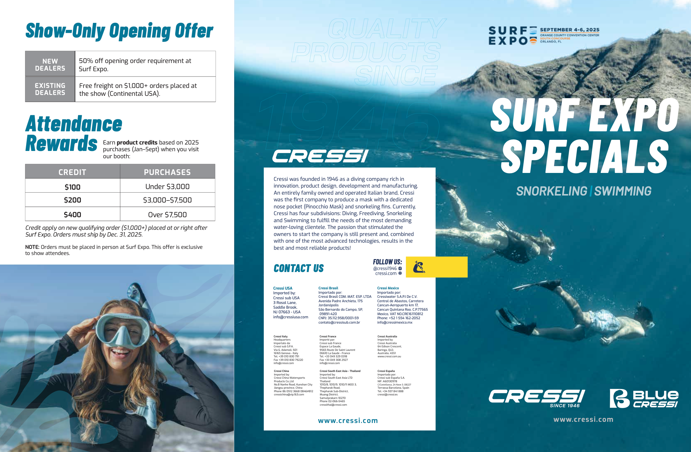 CRESSI SURF EXPO SPECIALS 542